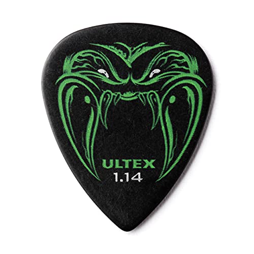 Médiators Jim Dunlop 1,14mm Ultex Hetfield's Black Fang 1,14mm sachet de 6 Sachet de 6 Black Fang von Jim Dunlop