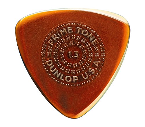 JIM DUNLOP Plektrum Primetone Klein Triangel grip 1,3 mm 3 Stück von Jim Dunlop