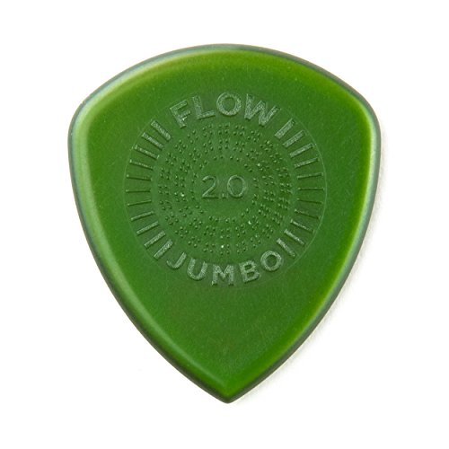 Médiators Jim Dunlop 2,00mm Flow Jumbo Grip 2,00mm sachet de 3 von Jim Dunlop