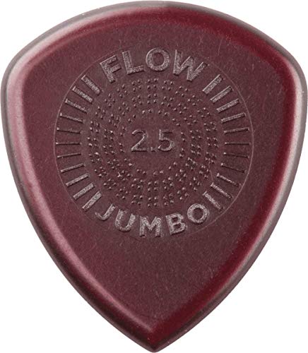 Médiators Jim Dunlop 2,50mm Flow Jumbo Grip 2,50mm sachet de 3 von Jim Dunlop