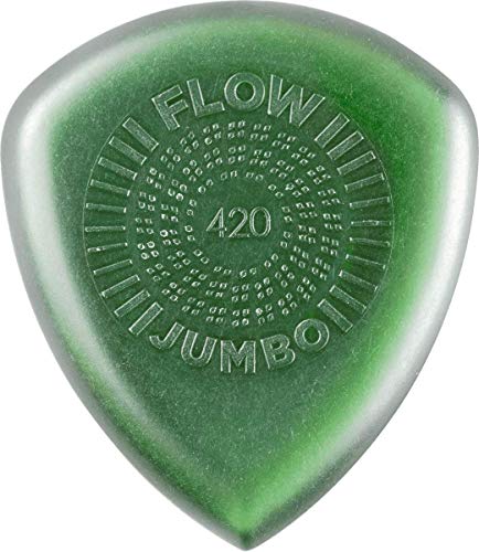 JIM DUNLOP Plektrum Flow Jumbo Grip 4,2mm 2 Stück von Jim Dunlop