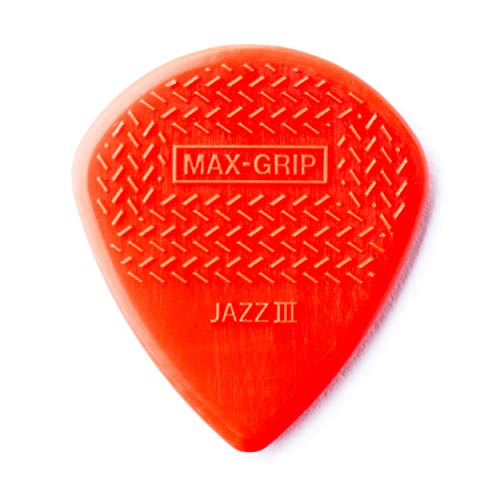 Médiators Jim Dunlop Nylon Max Grip Jazz III carbon fiber sachet de 24 von Jim Dunlop