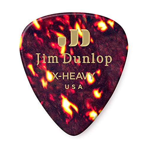 Médiators Jim Dunlop X-Heavy Genuine Celluloid X-heavy sachet de 12 von Jim Dunlop