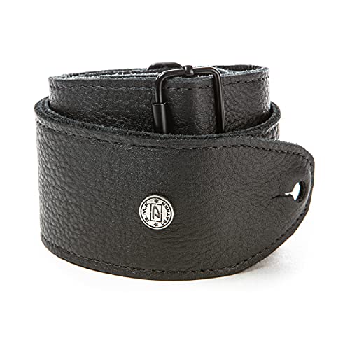 JIM DUNLOP Gitarrengurt Leder - Tri-Glide 89cm, Schwarz von Jim Dunlop