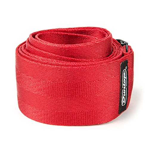 Sangle guitare Jim Dunlop Deluxe Seatbelt - Red Rouge von Jim Dunlop