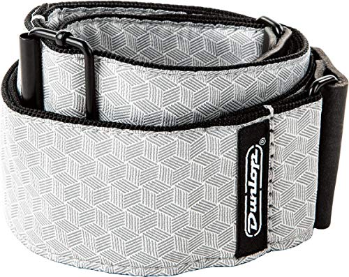 Sangle guitare Jim Dunlop Jacquard ADU D6712 Cube gris von Jim Dunlop