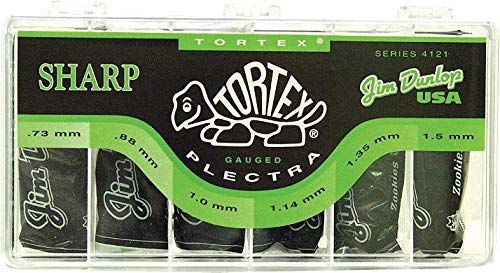 Tortex Sharp Plektren, 216 Stück von Jim Dunlop