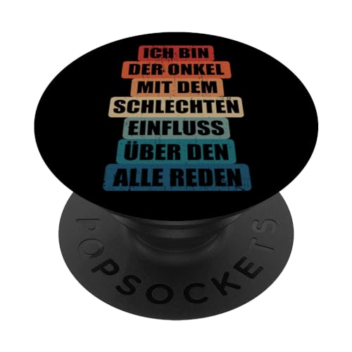 Der Onkel mit dem schlechten Einfluss über den alle reden PopSockets mit austauschbarem PopGrip von Jimbeels