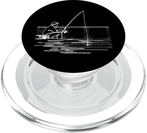 Fischhaken One Line Kunst Zeichnen Angeln PopSockets PopGrip für MagSafe Fischhaken One Line Kunst Zeichnen Angeln PopSockets PopGrip für MagSafe von Jimbeels