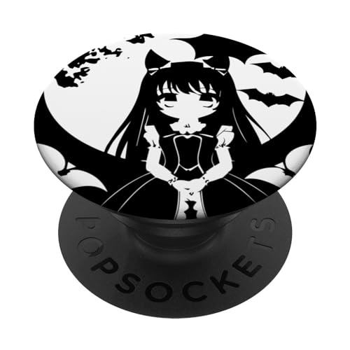 Gothic Lolita Manga Fairytale Anime Girl Goth PopSockets mit austauschbarem PopGrip von Jimbeels