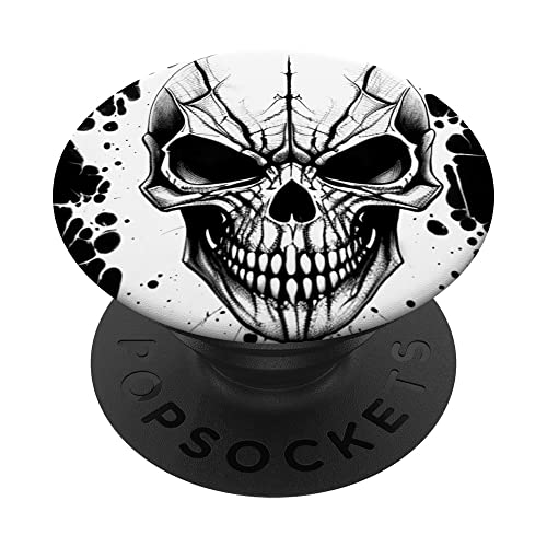Grindcore Okult Horror Skull Art Death Metal Thrash Metall PopSockets mit austauschbarem PopGrip von Jimbeels
