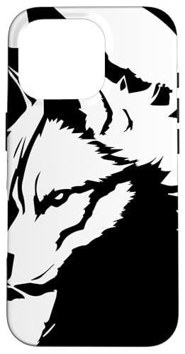 Hülle für iPhone 16 Pro Wolf und Mond Silhouette Wölfe Spruch Hülle für iPhone 16 Pro Wolf und Mond Silhouette Wölfe Spruch von Jimbeels
