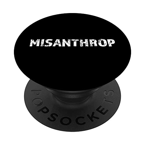Misanthrop Menschenhass Hardcore Misanthropen Sprüche PopSockets mit austauschbarem PopGrip von Jimbeels