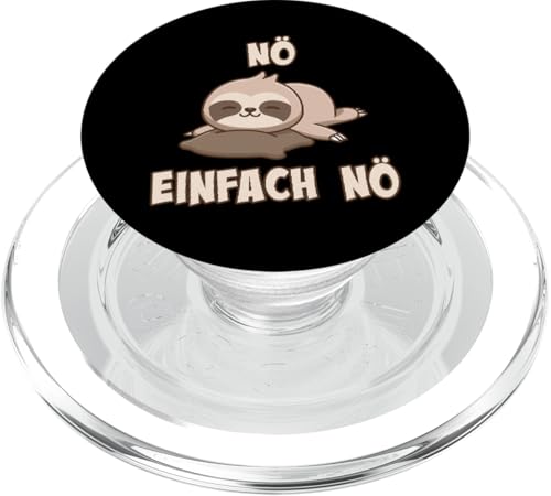 NÖ Faultier | Lustiger Cooler Spruch | Für Mädchen & Jungs PopSockets PopGrip für MagSafe von Jimbeels