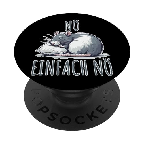 Nö Einfach Nö Farbratte Ratte Freche Sprüche Mädchen PopSockets mit austauschbarem PopGrip Nö Einfach Nö Farbratte Ratte Freche Sprüche Mädchen PopSockets mit austauschbarem PopGrip von Jimbeels