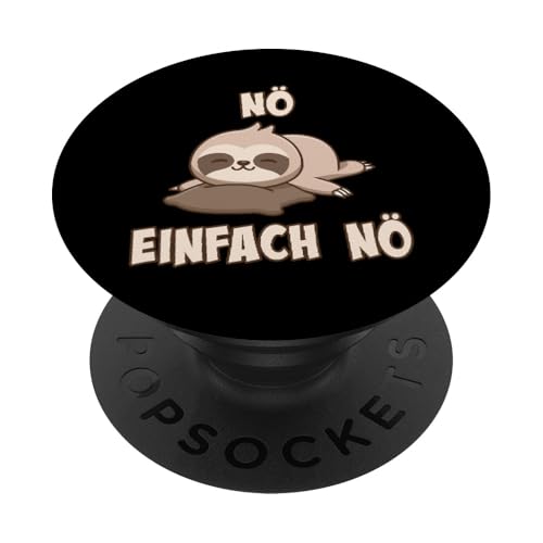PopSockets Pop Grip:NÖ Faultier | Lustiger Cooler Spruch | Für Mädchen & Jungs PopSockets PopGrip: Ausziehbarer Sockel und Griff für Handys/Tablets mit Tauschbarem Top PopSockets Pop Grip:NÖ Faultier | Lustiger Cooler Spruch | Für Mädchen & Jungs PopSockets PopGrip: Ausziehbarer Sockel und Griff für Handys/Tablets mit Tauschbarem Top von Jimbeels
