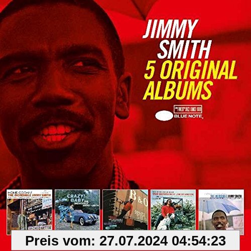 5 Original Albums von Jimmy Smith