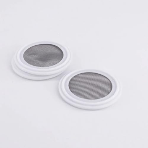 50,5 mm Außendurchmesser, 1,5 Zoll Tri-Clamp-Sanitär-PTFE-Filtersieb – 304 Edelstahlgewebe (10–500 Mesh) for Lebensmittel, Pharmazie, Luft- und Raumfahrt(60 Mesh) von JingJiangBo
