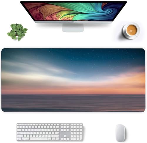 Jinmer Gaming Mauspad XXL 1000x500x3mm Groß Mauspad mit Rutschfester Gummibasis,Verbessert Präzision und Geschwindigkeit Schreibtischunterlage für Laptop, PC - Landschaft Jinmer Gaming Mauspad XXL 1000x500x3mm Groß Mauspad mit Rutschfester Gummibasis,Verbessert Präzision und Geschwindigkeit Schreibtischunterlage für Laptop, PC - Landschaft von Jinmer