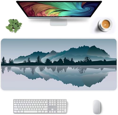 Jinmer Gaming Mauspad XXL 600x400x3mm Groß Mauspad mit Rutschfester Gummibasis,Verbessert Präzision und Geschwindigkeit Schreibtischunterlage für Laptop, PC - Tintenreflexion Jinmer Gaming Mauspad XXL 600x400x3mm Groß Mauspad mit Rutschfester Gummibasis,Verbessert Präzision und Geschwindigkeit Schreibtischunterlage für Laptop, PC - Tintenreflexion von Jinmer