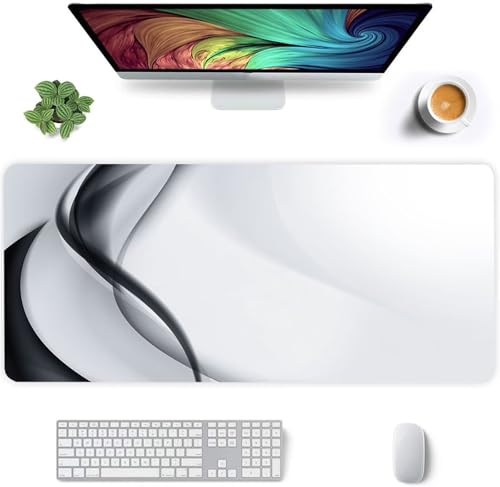 Jinmer Gaming Mauspad XXL 700x400x2mm Groß Mauspad mit Rutschfester Gummibasis,Verbessert Präzision und Geschwindigkeit Schreibtischunterlage für Laptop, PC - Schwarze Streifen Jinmer Gaming Mauspad XXL 700x400x2mm Groß Mauspad mit Rutschfester Gummibasis,Verbessert Präzision und Geschwindigkeit Schreibtischunterlage für Laptop, PC - Schwarze Streifen von Jinmer