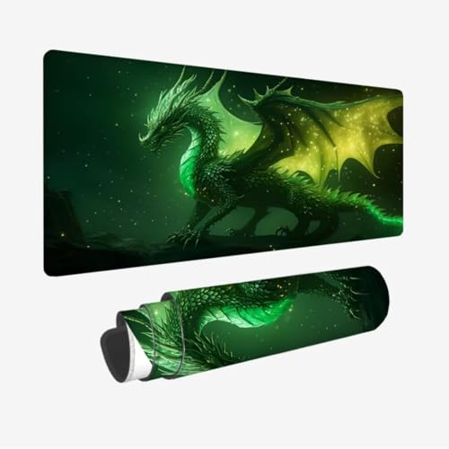 Mauspad Grün XXL 1600x800x3mm,Mousepad Dinosaurier Schreibtischunterlage,Wasserdicht Gaming Mauspad,rutschfeste Gummibasis Mouse Pad,Vernähte Kanten Desk Mat,Mauspads für PC,Laptop,Geschenke JC-335 Mauspad Grün XXL 1600x800x3mm,Mousepad Dinosaurier Schreibtischunterlage,Wasserdicht Gaming Mauspad,rutschfeste Gummibasis Mouse Pad,Vernähte Kanten Desk Mat,Mauspads für PC,Laptop,Geschenke JC-335 von Jinycoon