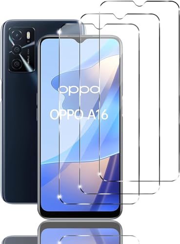 Jinyunlai Panzer Schutz Glas für Oppo A16 für Panzerglas, HD Displayschutzfolie, 9H Härte Schutzglas Schutzfolie, Frei von Kratzern, Ultra-klar Panzerfolie für Oppo A16-3 Stück Jinyunlai Panzer Schutz Glas für Oppo A16 für Panzerglas, HD Displayschutzfolie, 9H Härte Schutzglas Schutzfolie, Frei von Kratzern, Ultra-klar Panzerfolie für Oppo A16-3 Stück von Jinyunlai
