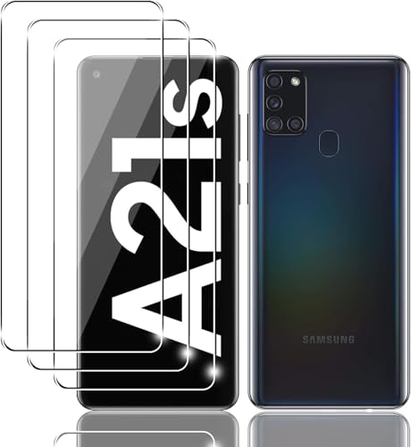 Jinyunlai Panzer Schutz Glas für Samsung Galaxy A21S für Panzerglas, HD Displayschutzfolie, 9H Härte Schutzglas Schutzfolie, Frei von Kratzern, Ultra-klar Panzerfolie für Samsung Galaxy A21S - 3 Stück Jinyunlai Panzer Schutz Glas für Samsung Galaxy A21S für Panzerglas, HD Displayschutzfolie, 9H Härte Schutzglas Schutzfolie, Frei von Kratzern, Ultra-klar Panzerfolie für Samsung Galaxy A21S - 3 Stück von Jinyunlai