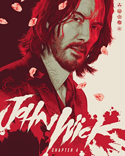 John Wick: Chapter 4 - Lenticular O-Ring UHD + Blu Ray + Amazon Exclusive Blu Ray disc (World of Wick) [Blu-ray] von Jiobbo