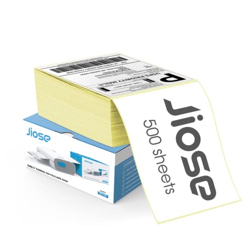 Jiose Thermo-Versandetiketten-Drucker-Nachfüll-Etikett - 500pcs/box von Jiose