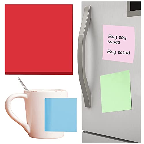 100 sortierte und klebrige Blätter, reißbar, leuchtende Farben, Fußnotizen, 3 x 3 cm, Super & Schreibwaren, Schreibwaren, Rot, Einheitsgröße 100 sortierte und klebrige Blätter, reißbar, leuchtende Farben, Fußnotizen, 3 x 3 cm, Super & Schreibwaren, Schreibwaren, Rot, Einheitsgröße von Jipersuo