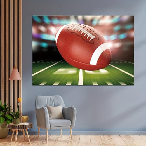 Fußball-Party-Bordüre, Dekoration, Vinyl-Hintergrund, Party-Hintergrund, Wand, Super Bowl, Fußball-Party, Bordüre, Dekoration, Vinyl-Hintergrund, Party-Hintergrund, Wandkunst-Aufkleber (Gold, 210 x Fußball-Party-Bordüre, Dekoration, Vinyl-Hintergrund, Party-Hintergrund, Wand, Super Bowl, Fußball-Party, Bordüre, Dekoration, Vinyl-Hintergrund, Party-Hintergrund, Wandkunst-Aufkleber (Gold, 210 x von Jipersuo
