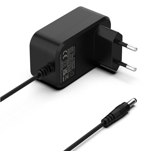 Jippofu 12V 3A 2A 1A Netzteil Ladekabel für LED Streifen, LED Lichtleisten, WLAN Router, Monitor, LCD, TFT Bildschirm, DVD Fernseher, Kamera AC Adapter Ladegerät Charger DC 5.5 mm Power Supply 1.8m von Jippofu