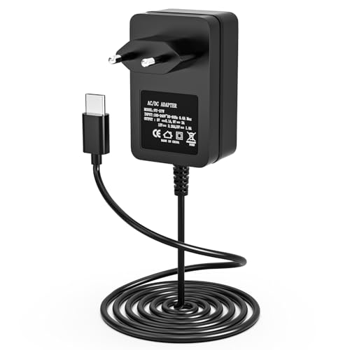 Jippofu Raspberry Pi 5 Netzteil 27W USB C Power Supply für Raspberry Pi 5 4GB/8GB 5,1V 5A PD Adapter Typ C Ladekabel Netzkabel Ladegerät Universal Charger Kabel 1.5m von Jippofu
