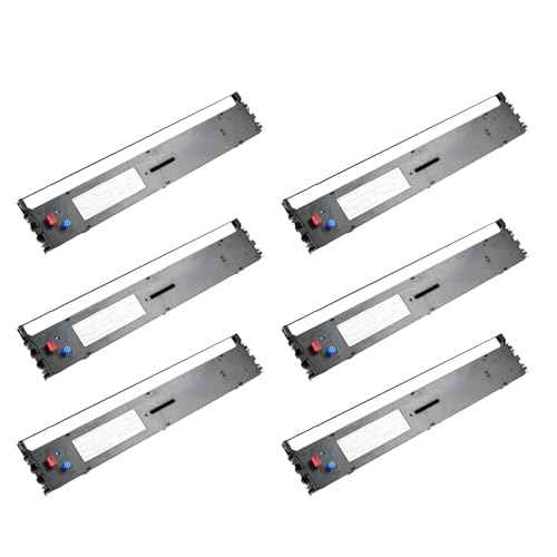 Jiqoe 6 Stück Farbbandhalter Farbbandkassetten Ersatz OKI5860SP/OKI5660SP/OKI8660 Drucker Farbbandkassetten Ersatz Jiqoe 6 Stück Farbbandhalter Farbbandkassetten Ersatz OKI5860SP/OKI5660SP/OKI8660 Drucker Farbbandkassetten Ersatz von Jiqoe