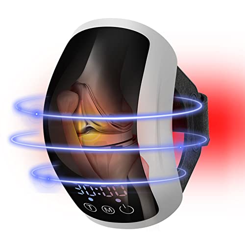 Knie Massagegerät, Rotlichttherapiegerät Knie-Massagegerät mit Infrarot-Tiefenwärme, Tragbar Kniemassagegerät zur Linderung von Knieschmerzen bei Arthrose,Sport und Muskelverletzungen Knie Massagegerät, Rotlichttherapiegerät Knie-Massagegerät mit Infrarot-Tiefenwärme, Tragbar Kniemassagegerät zur Linderung von Knieschmerzen bei Arthrose,Sport und Muskelverletzungen von Jitesy