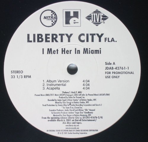 I Met Her in Miami [Vinyl Single] von Jive