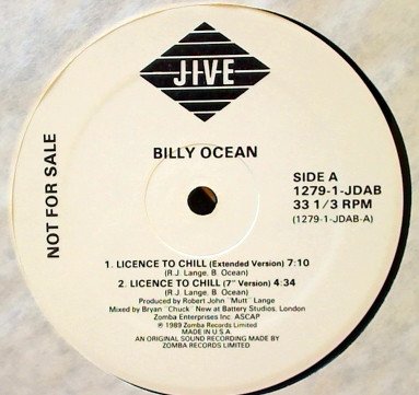 Licence to Chill [7 [Vinyl LP] von Jive