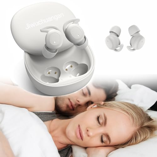 Jiwuchuangan L29 Schlafkopfhörer, Bluetooth 5.3 Schlaf Kopfhörer, Mini In Ear Kopfhörer zum Schlafen, Kleinste Unsichtbare Schlaf-Ohrhörer, Winzige Kabellos Kopfhörer für Seitenschläfe, Sport und Arbe Jiwuchuangan L29 Schlafkopfhörer, Bluetooth 5.3 Schlaf Kopfhörer, Mini In Ear Kopfhörer zum Schlafen, Kleinste Unsichtbare Schlaf-Ohrhörer, Winzige Kabellos Kopfhörer für Seitenschläfe, Sport und Arbe von Jiwuchuangan