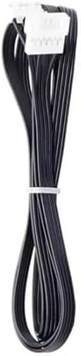 Jizlan Verlängerungskabel für 3D-Drucker, Schrittmotor, Verlängerungskabel, Extrudermotor, Verlängerungskabel und Ender3 V2 CR10 3D-Drucker-Zubehör, Schwarz, 1 Stück von Jizlan