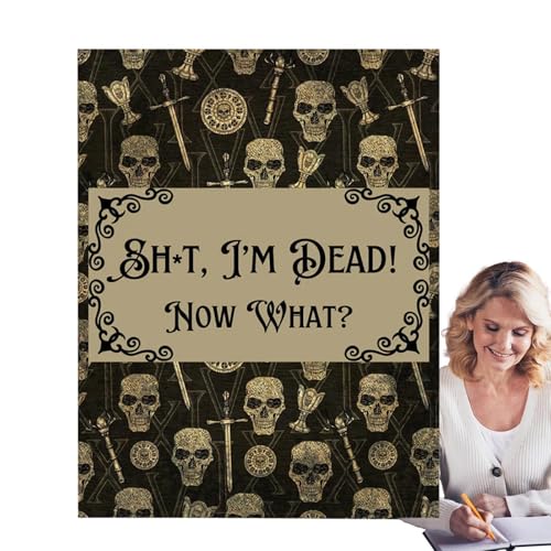 Jlkegfdf End of Life Planner,My Final Wishes Planner - Interessantes Notizbuch, umfassendes Willensplanungs-Arbeitsbuch, My Final Wishes Planer für letzte Wünsche von Jlkegfdf