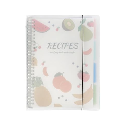 Blanko Rezeptbuch | Blanko Rezeptbuch | A4 Hardcover Rezeptbuch zum Einschreiben eigener Rezepte | Dicke Blanko Seiten | Küchentagebuch zum Gestalten eigener Li von Jlobnyiun