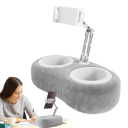Handy-Tablet-Halterung – Tablet-Halterung, Tower Kissen, verstellbarer Tablet-Ständer mit abnehmbarer Schale, langlebiger Kissenhalter, Ohrenhalterung Handy-Tablet-Halterung – Tablet-Halterung, Tower Kissen, verstellbarer Tablet-Ständer mit abnehmbarer Schale, langlebiger Kissenhalter, Ohrenhalterung von Jlobnyiun