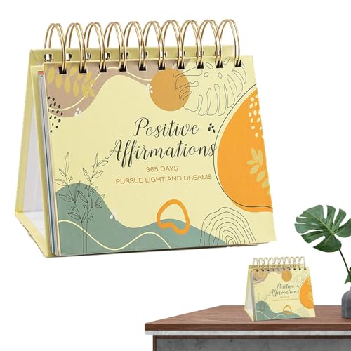 Inspirierender Tageskalender, inspirierender Tageskalender – Tischkalender 2025, Stehkalender mit Zitaten von täglichen Affirmationen, ästhetisches Büro-Herzstück für Freund Inspirierender Tageskalender, inspirierender Tageskalender – Tischkalender 2025, Stehkalender mit Zitaten von täglichen Affirmationen, ästhetisches Büro-Herzstück für Freund von Jlobnyiun