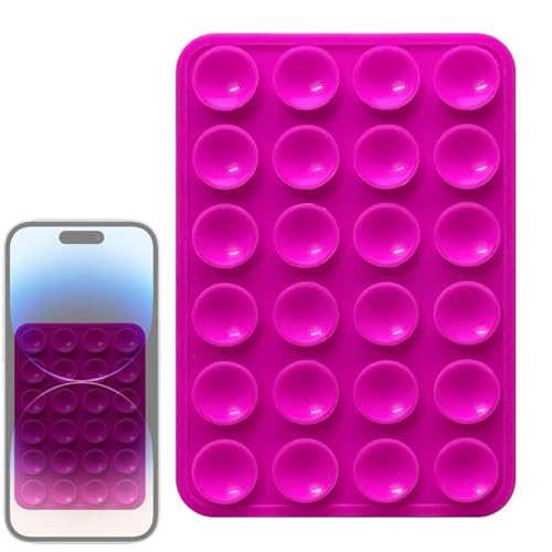 Jlobnyiun Handyhülle, Saugnapf, Silikon-Handyhalterung, Klebehalterung für Mobiltelefone aus Silikon, vielseitig einsetzbar Jlobnyiun Handyhülle, Saugnapf, Silikon-Handyhalterung, Klebehalterung für Mobiltelefone aus Silikon, vielseitig einsetzbar von Jlobnyiun