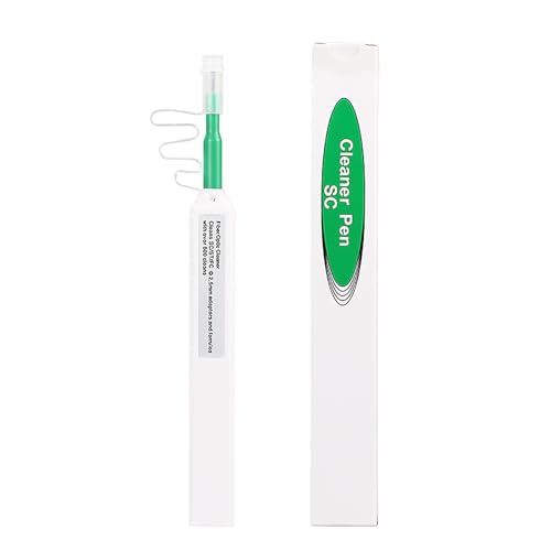 Jlobnyiun LWL-Reiniger, Ein-Klick-LWL-Reinigungswerkzeug, Faserreinigungsstift 2,5-mm-Reinigungsstift für SC/ST-Steckverbinder Ferrulen Push-Typ LWL-Reiniger, Reinigungsstift für LWL-Stecke Jlobnyiun LWL-Reiniger, Ein-Klick-LWL-Reinigungswerkzeug, Faserreinigungsstift 2,5-mm-Reinigungsstift für SC/ST-Steckverbinder Ferrulen Push-Typ LWL-Reiniger, Reinigungsstift für LWL-Stecke von Jlobnyiun