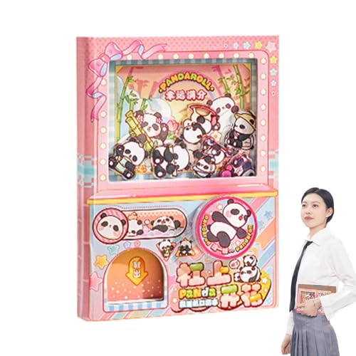 Jlobnyiun Taschen-Notizblock, Cartoon-Verkaufsautomaten-Designplaner, Schulbedarf für Notizen, täglicher Notizblock für Kinder und Erwachsene Jlobnyiun Taschen-Notizblock, Cartoon-Verkaufsautomaten-Designplaner, Schulbedarf für Notizen, täglicher Notizblock für Kinder und Erwachsene von Jlobnyiun