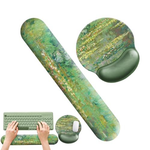 Jlobnyiun Tastatur-Handgelenkstütze, Handgelenkauflage aus Schaumstoff, Tastatur-Handgelenkauflage, Tastatur-Armstützkissen für den Arbeitsplatz und Zuhause Jlobnyiun Tastatur-Handgelenkstütze, Handgelenkauflage aus Schaumstoff, Tastatur-Handgelenkauflage, Tastatur-Armstützkissen für den Arbeitsplatz und Zuhause von Jlobnyiun