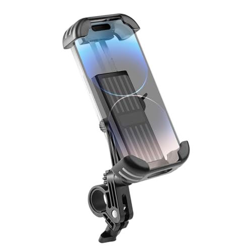 Jlobnyiun Telefonhalterung für Fahrrad, Motorradtelefonhalterung – verstellbare Telefonhalterung für das Fahrrad, wiederverwendbare Lenkerklemme, Motorrad-Kamera-Clip für den täglichen Gebrauch Jlobnyiun Telefonhalterung für Fahrrad, Motorradtelefonhalterung – verstellbare Telefonhalterung für das Fahrrad, wiederverwendbare Lenkerklemme, Motorrad-Kamera-Clip für den täglichen Gebrauch von Jlobnyiun
