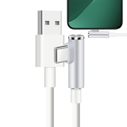 Jlobnyiun USB-C-Kabel, 90 Grad, Schnellladegerät USB C | rechtwinklige Ladegeräte – Hochgeschwindigkeits-Leistungskabel 120 W 480 Mbps für Reisen, Büro, Alltag Jlobnyiun USB-C-Kabel, 90 Grad, Schnellladegerät USB C | rechtwinklige Ladegeräte – Hochgeschwindigkeits-Leistungskabel 120 W 480 Mbps für Reisen, Büro, Alltag von Jlobnyiun